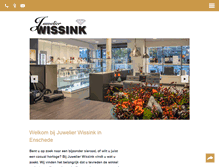 Tablet Screenshot of juwelierwissink.nl